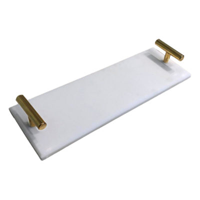 Leo Marble Tray Decor