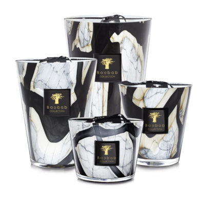 Stones Marble Candle