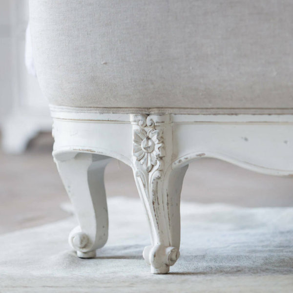 Sophia Antique White Bed - Image 4