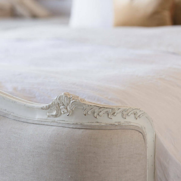 Sophia Antique White Bed - Image 5