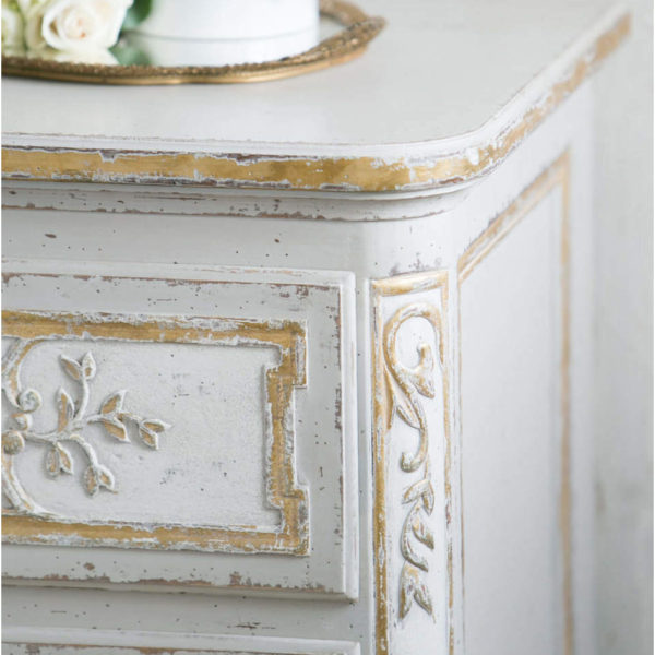 Bronte Fleur de Lis Bedside Table - Image 7