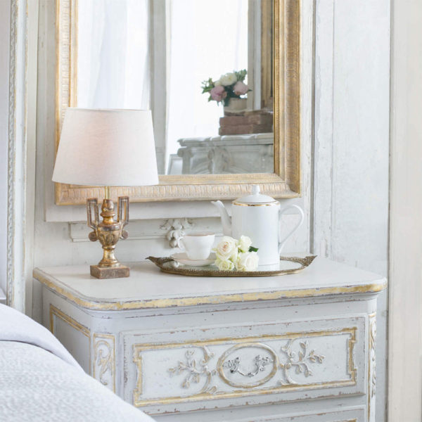 Bronte Fleur de Lis Bedside Table - Image 3