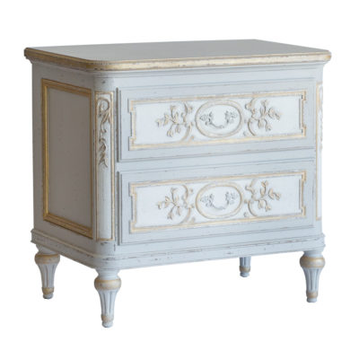 Bronte Nightstand in Fleur de Lis