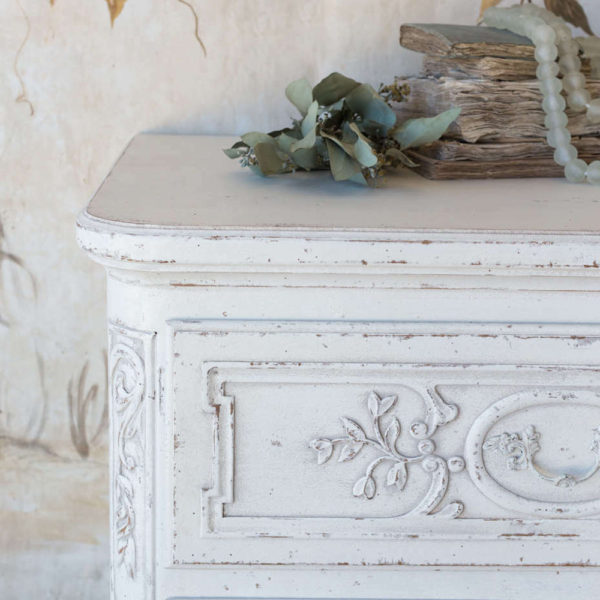 Bronte Wash White Bedside Table - Image 3