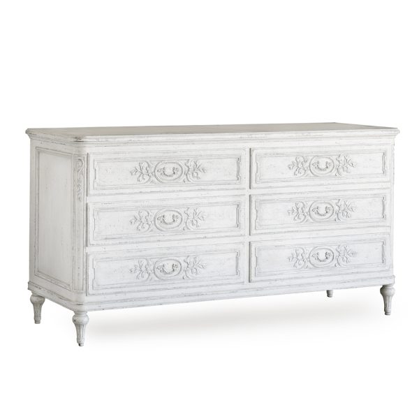 Bronte Wash White Dresser
