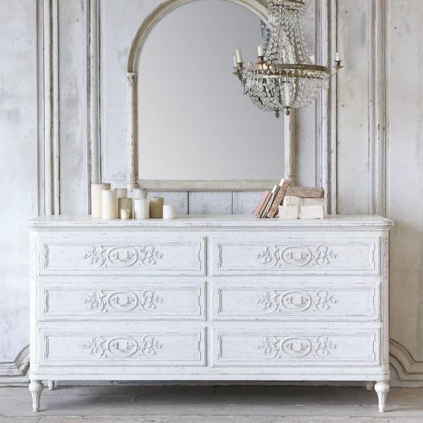 Bronte Wash White Dresser - Image 3