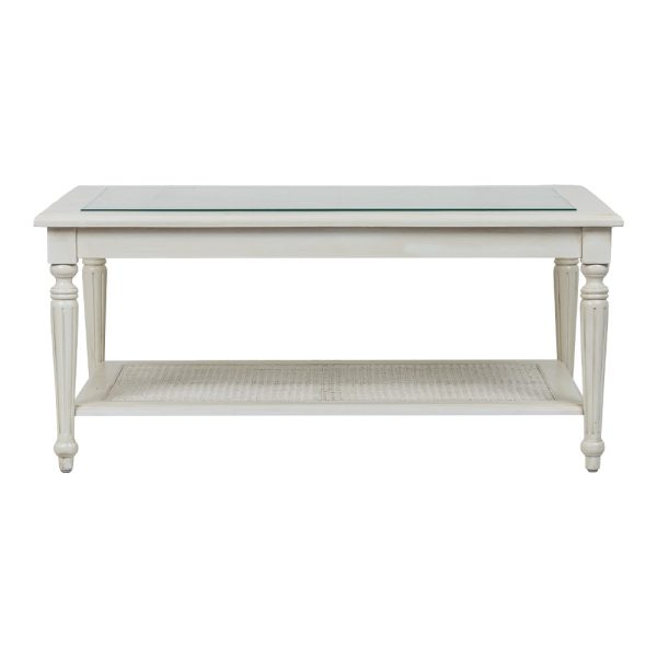 Mila Glass Top Coffee Table - Image 2