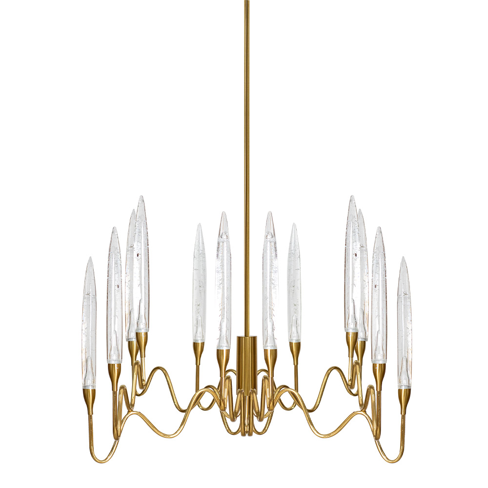 Palm Chandelier - Sophia Home