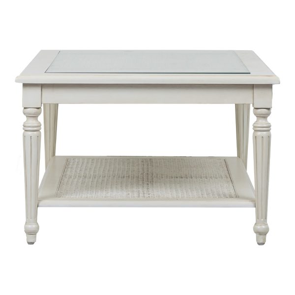 Mila Glass Top Coffee Table - Image 3