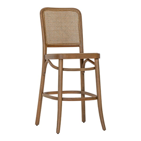 Paris Rattan Bar Stool