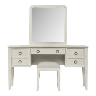 Zia Vanity and Stool