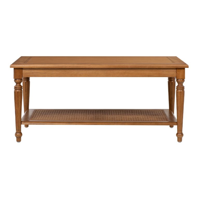 Classic Rattan Coffee Table for Chic Living Rooms Sophia Home