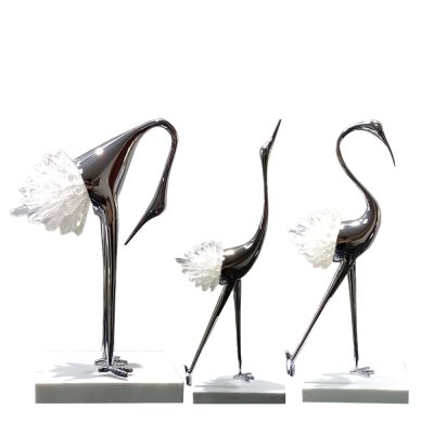 Vienna Bird Silver Decor