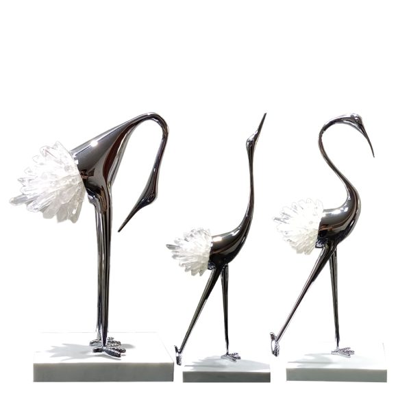 Vienna Bird Silver Decor