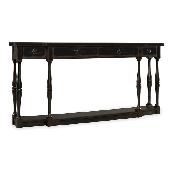 Ebony Thin Console