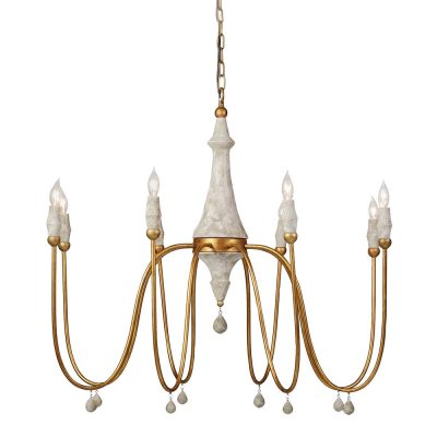 Clay Chandelier