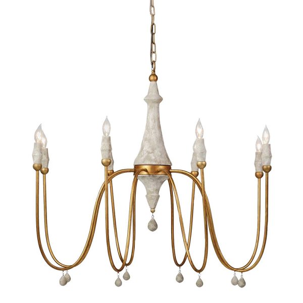 Clay Chandelier