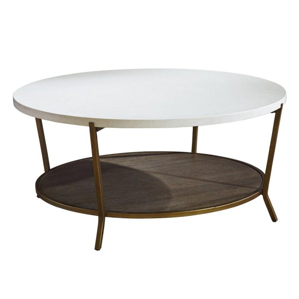 Playlist Round Cocktail Table