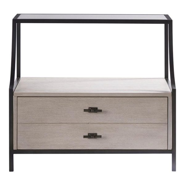 Midtown Stone Top Bedside Table