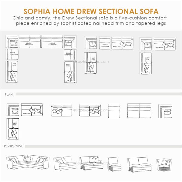 Drew Sectional Sofa