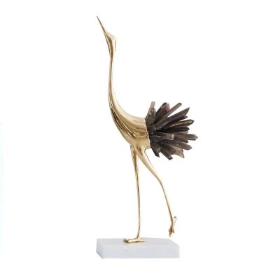 Vienna Bird Bronze Decor - A