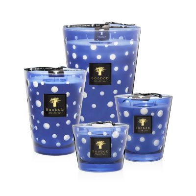 Blue Bubbles Candle