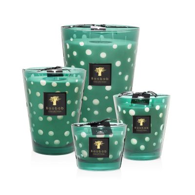 Green Bubbles Candle