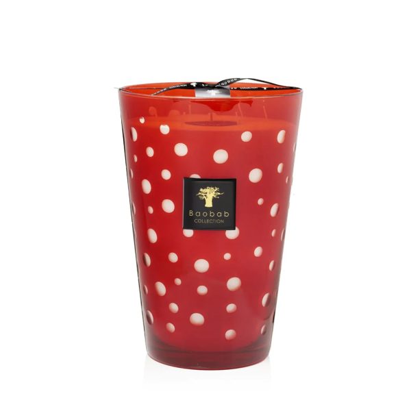 Red Bubbles Candle - Image 5