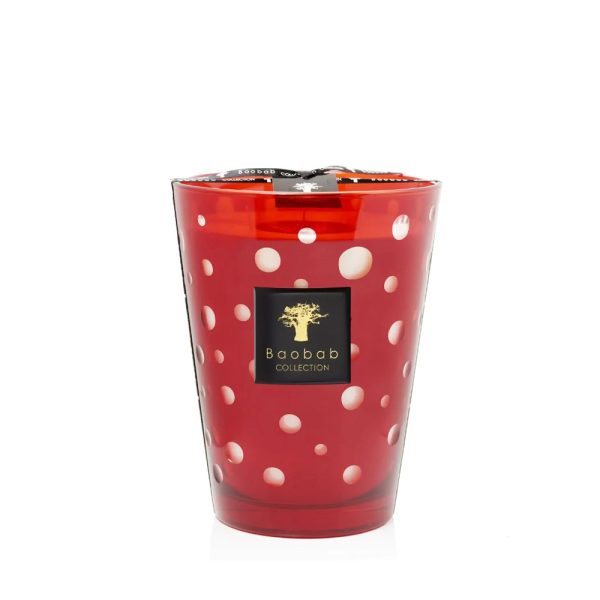 Red Bubbles Candle - Image 4