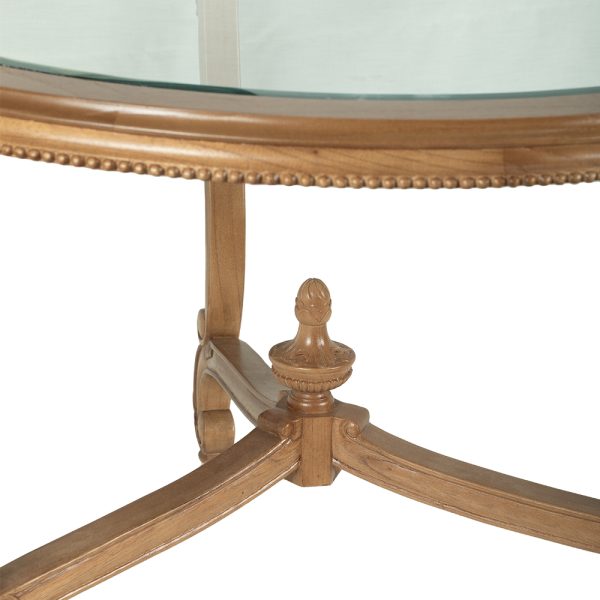 Vivienne Glass Top Entrance Table - Image 3