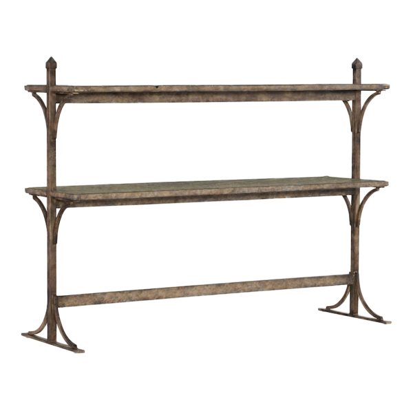 South 77 Metal and Wood Console
