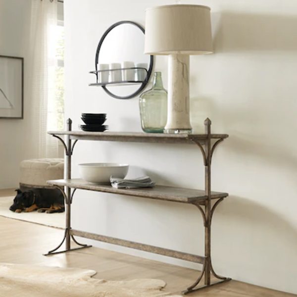 South 77 Metal and Wood Console - Image 3