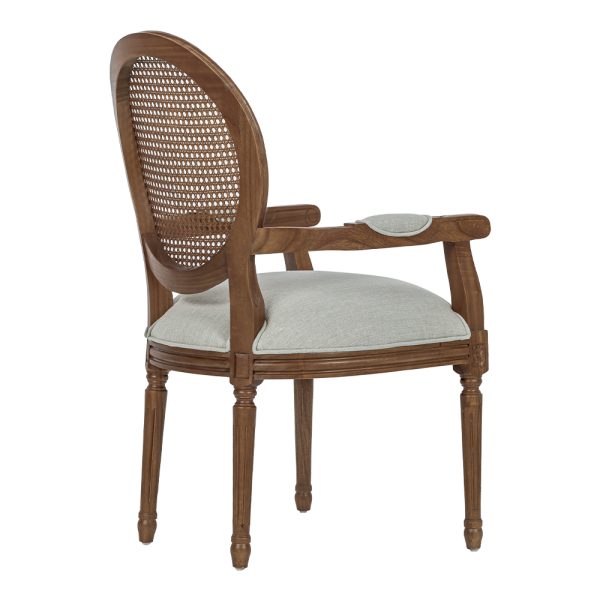 Savoy Rattan Dining Armchair - Image 3