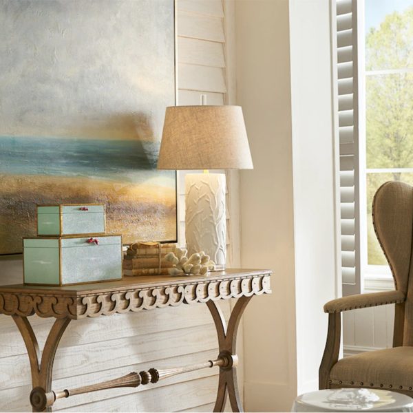 Beaufort White Table Lamp - Image 2