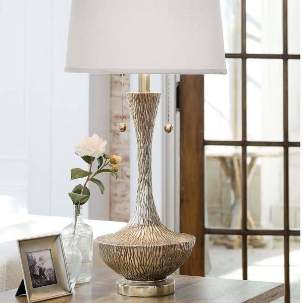 Embossed Vessel Table Lamp - Image 2