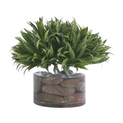 Small Grass Pom Accent