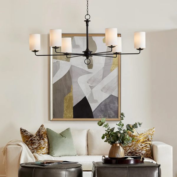 Ginevra Chandelier - Black - Image 4