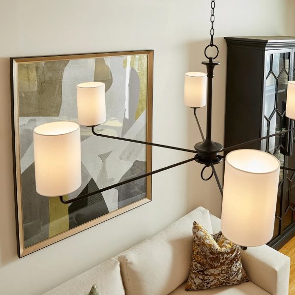 Ginevra Chandelier - Black - Image 5