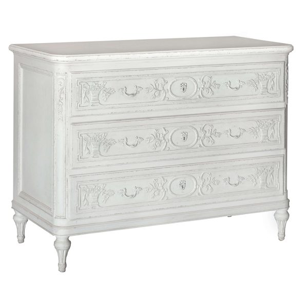 Bronte Wash White Commode