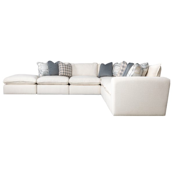 Lovi Sectional Sofa w/ Ottoman - Image 2