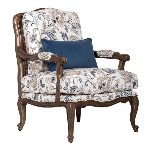 Gia Rattan Back Armchair - Image 7