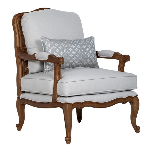 Gia Rattan Back Armchair - Image 5