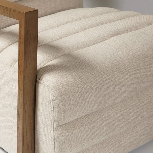 San Rafael Swivel Glider Accent Chair - Image 5