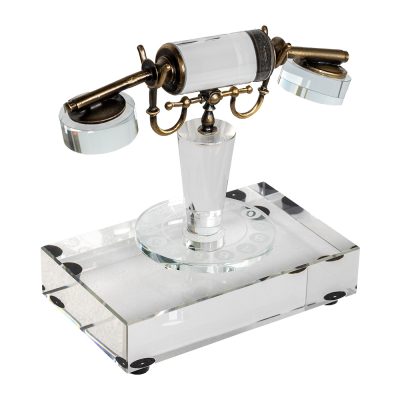 Telephone Crystal Decor