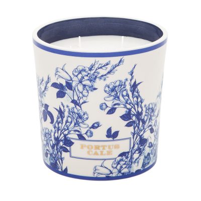 Gold And Blue Candle