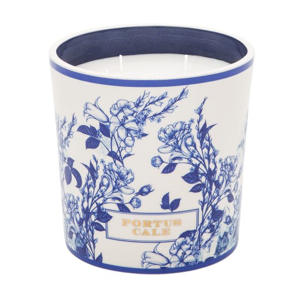 Gold And Blue Candle