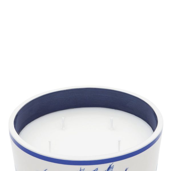Gold And Blue Candle - Image 2