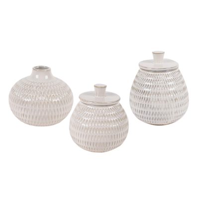 Mistle Thrush Ceramic Vase