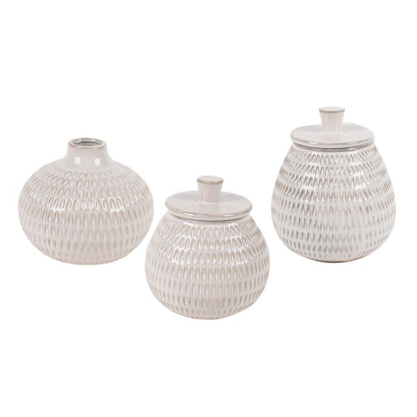 Mistle Thrush Ceramic Vase