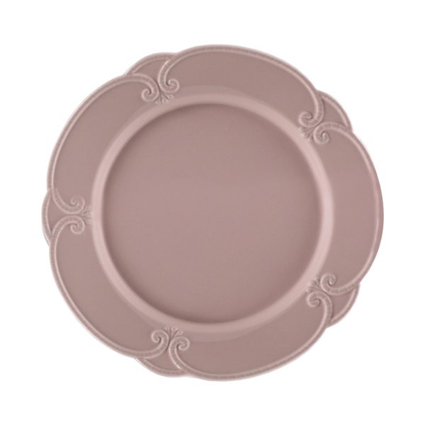 27cm Flower Dinner Plate - Pink